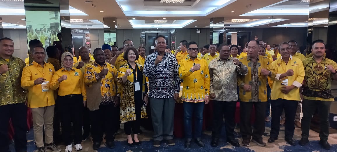 DPD Partai Golkar Papua Barat saat mengelar Rakerda